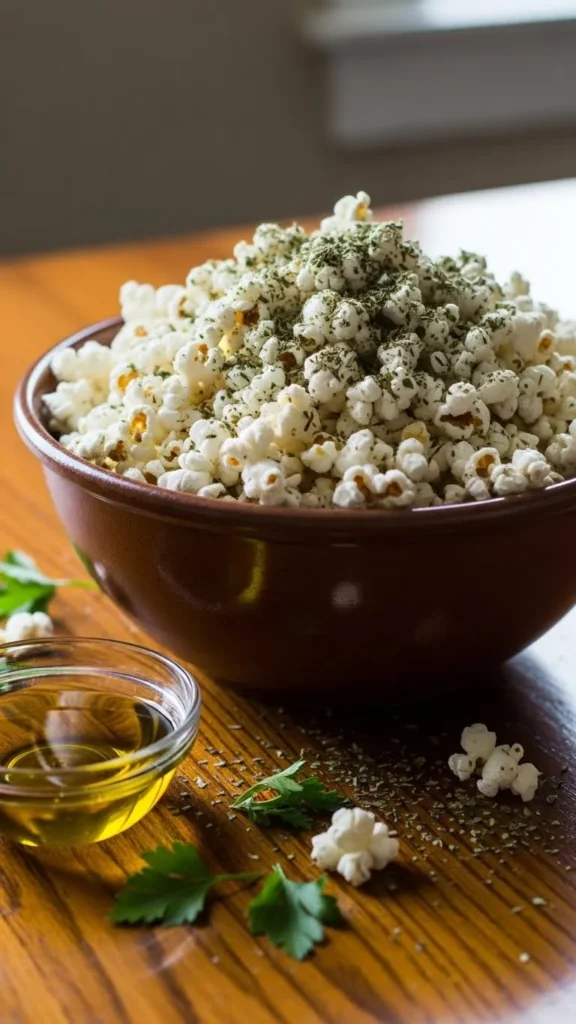 Air-Popped Popcorn with Herbs