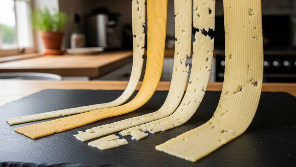 Air-Skimmed Cheese Ribbons