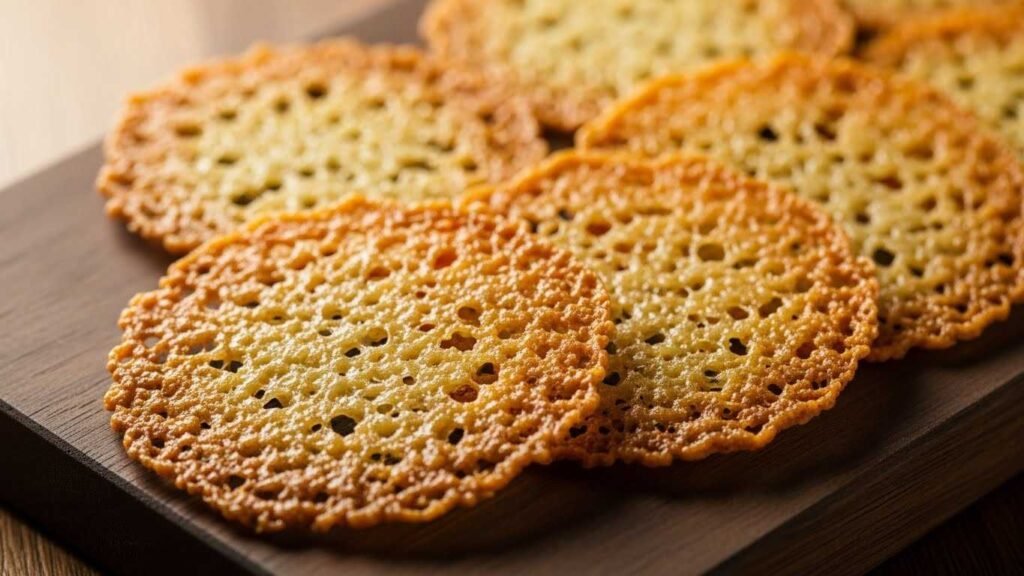 Airy Lace Cheese Crisps