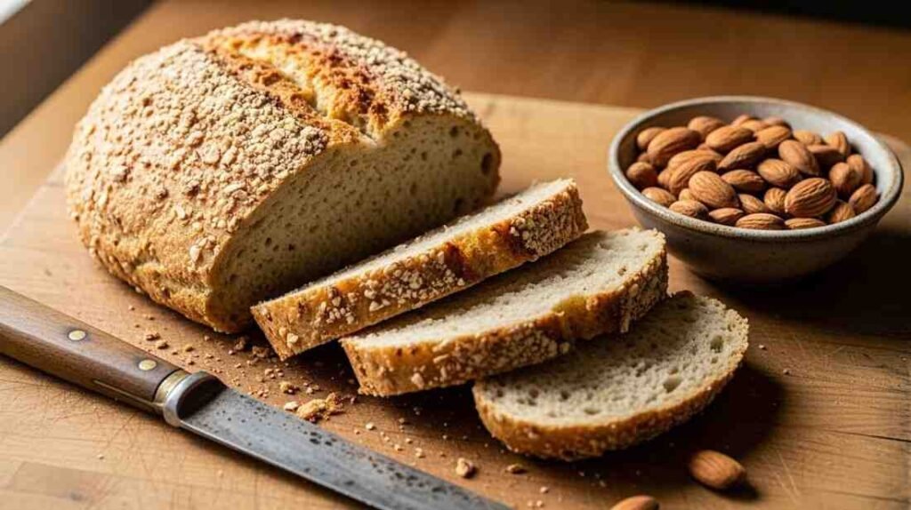 Almond Flour Low-Calorie Gluten-Free Bread