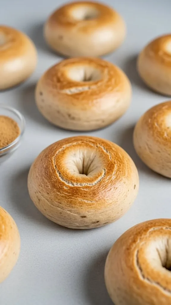 Bagel Casero Bajo en Calorías