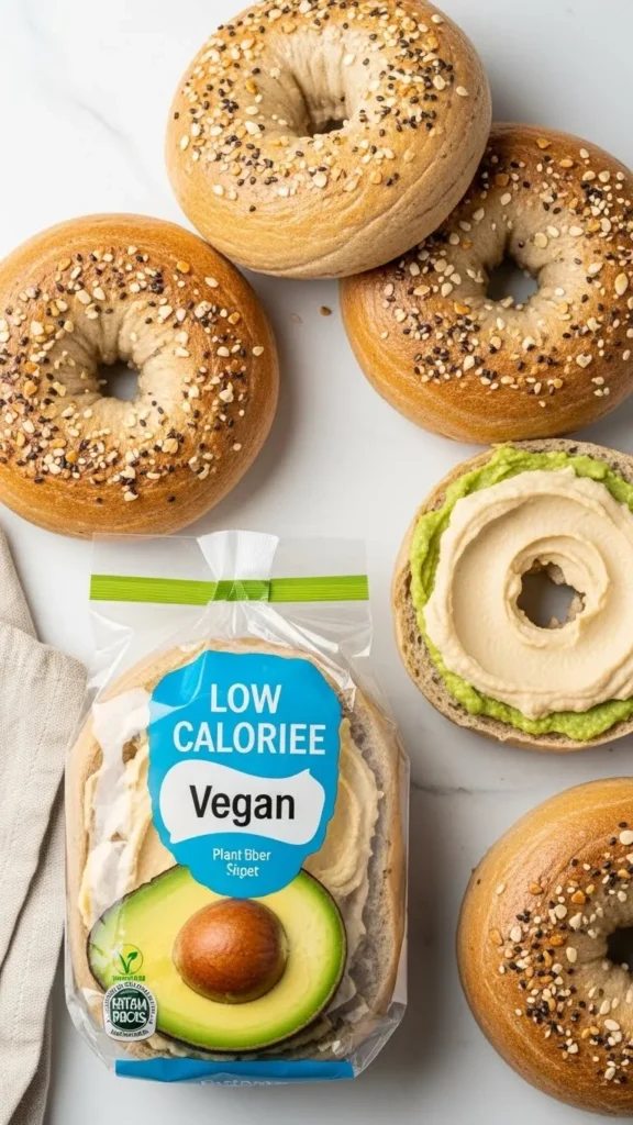 Bagel Vegano Bajo en Calorías