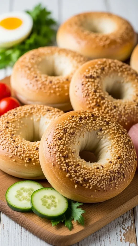 Bagel de Coliflor Bajo en Calorías