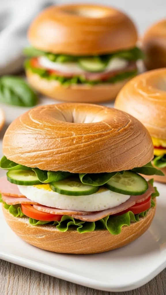 Bagel de Trigo Integral Bajo en Calorías