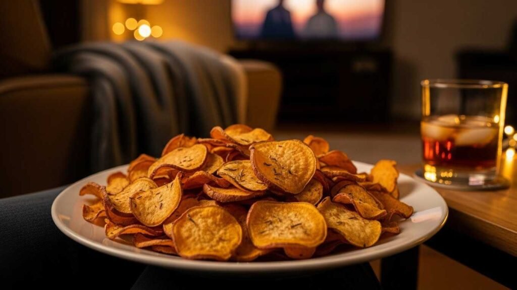 Baked Sweet Potato Chips