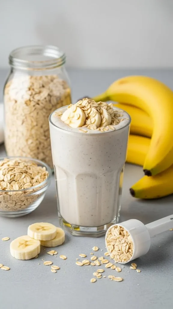 Banana Oat Protein Shake