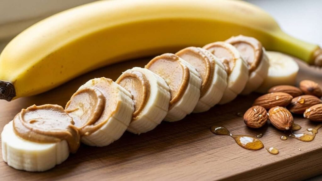 Banana with Almond Butter