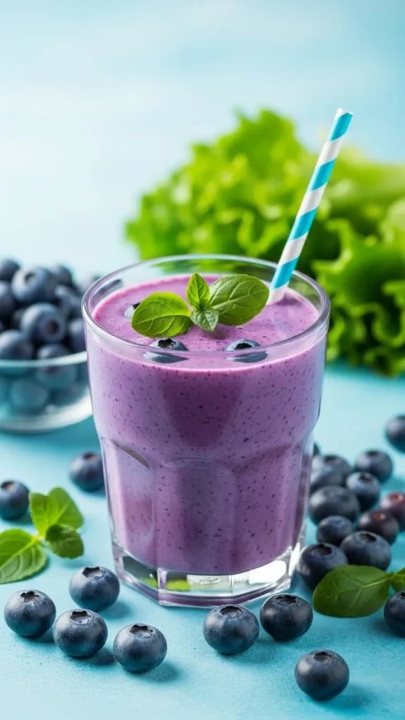 Blueberry Antioxidant Protein Shake