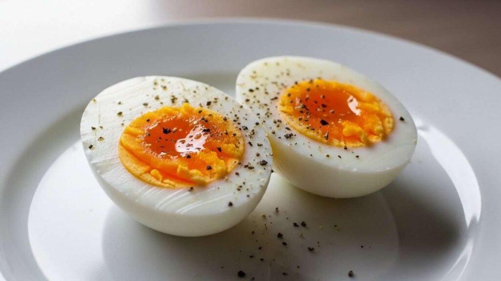 Boiled Eggs with Pepper