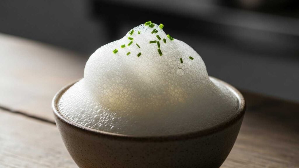Breeze-Whipped Cheese Foam