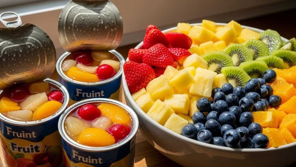 Canned Fruit Cups