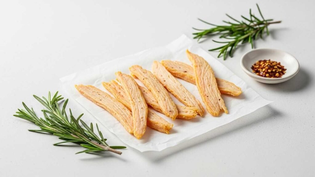 Chicken Jerky for Low-Fat Snacking