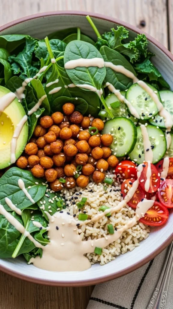 Chickpea Protein Buddha Bowl