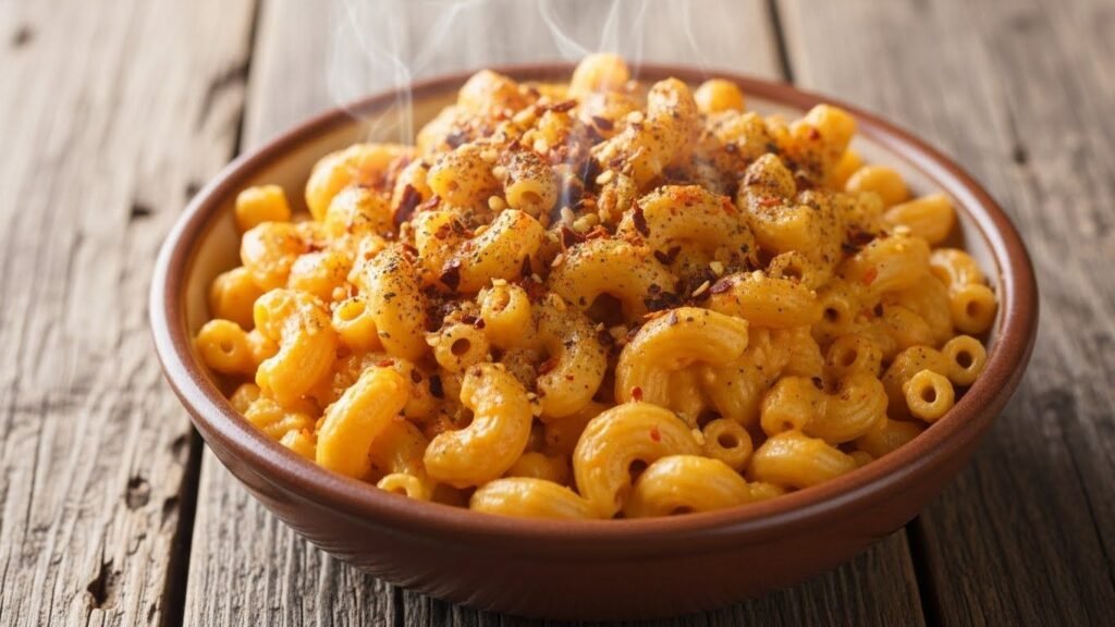 Chili-Style Spicy Cottage Cheese Mac
