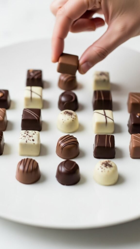 Chocolate en Porciones Mini