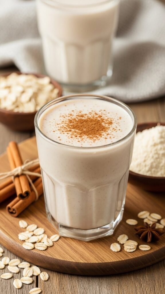 Cinnamon Oat Protein Shake