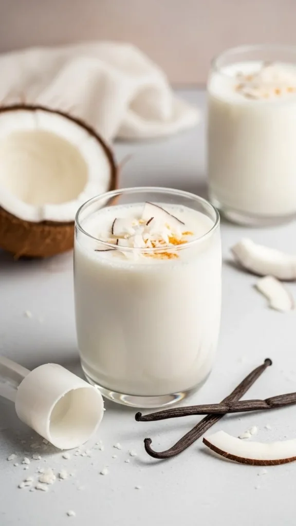 Coconut Vanilla Protein Shake