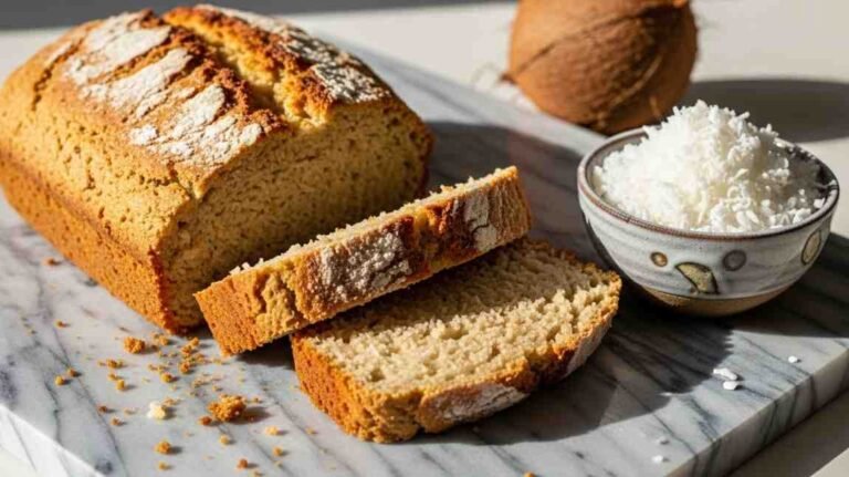 Coconut Flour Low-Calorie Gluten-Free Bread