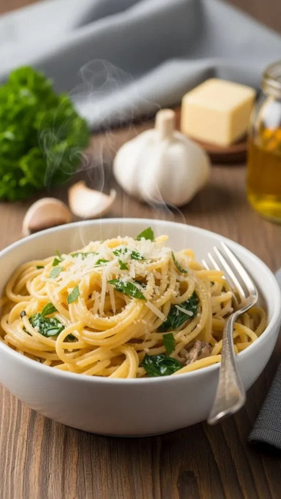 Creamy Garlic Butter Pasta