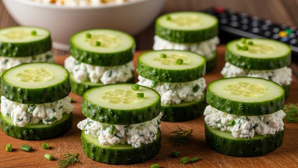 Cucumber Sandwich Bites