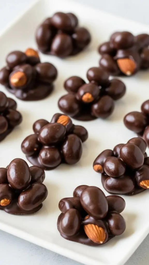 Dark Chocolate Almond Cluster Super Snack