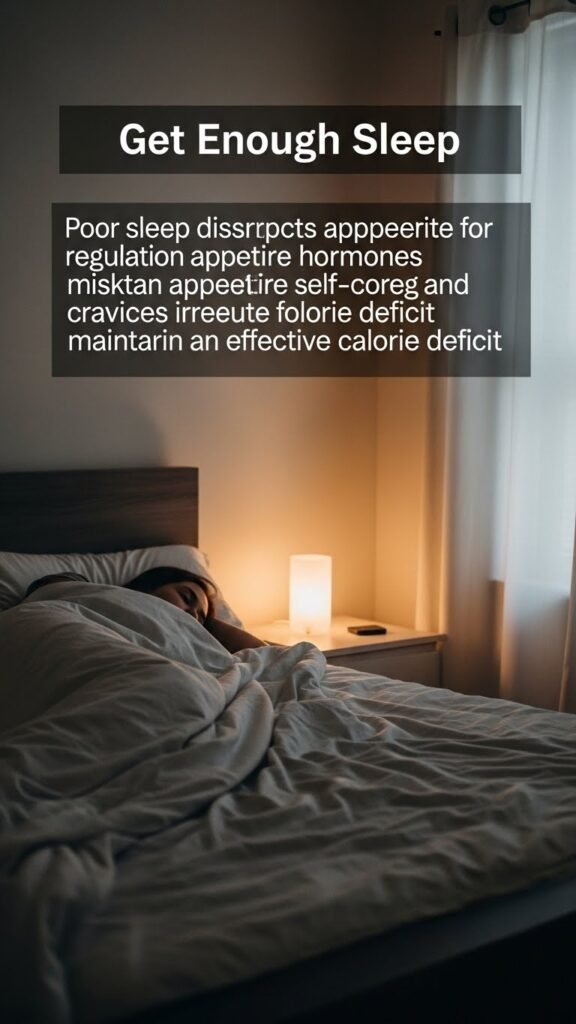 Duerme lo suficiente