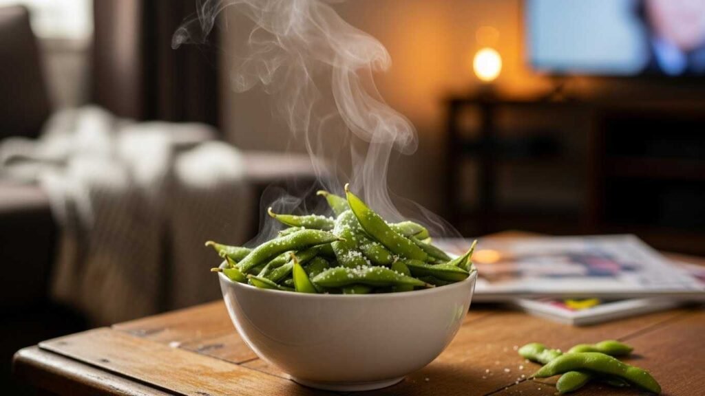 Edamame with Sea Salt
