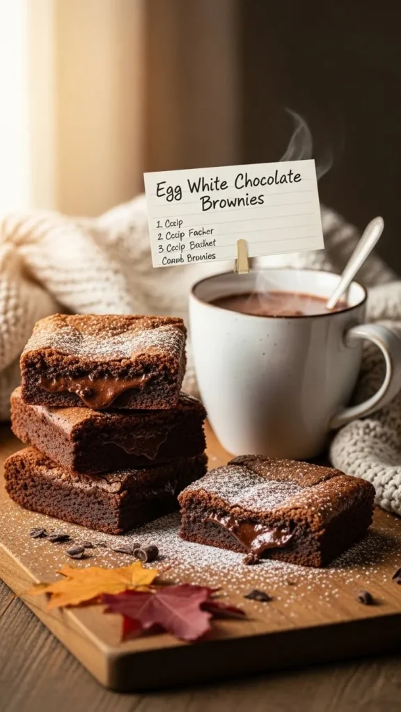 Egg White Chocolate Brownies