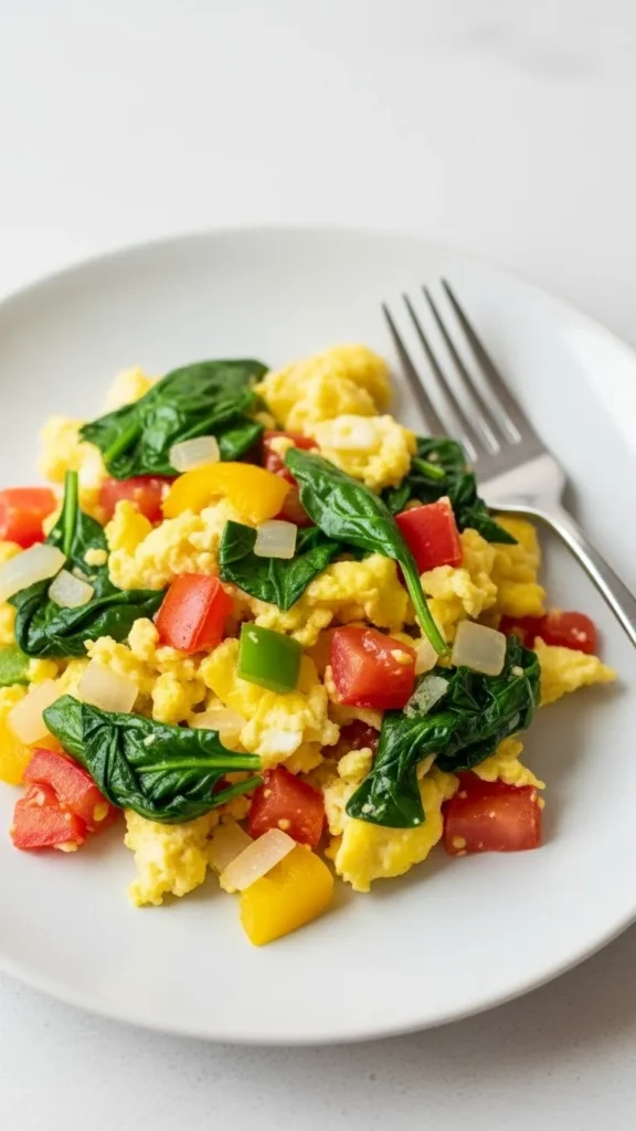 Egg White & Veggie Protein Scramble