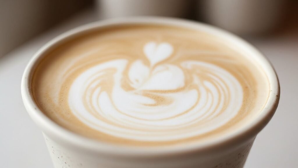 Flat White With Almond Milk