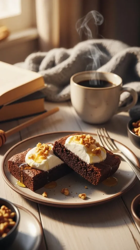 Fudgy Greek Yogurt Brownies