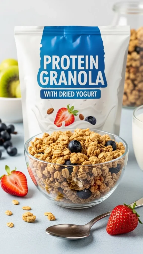 Granola Proteica con Yogur Deshidratado