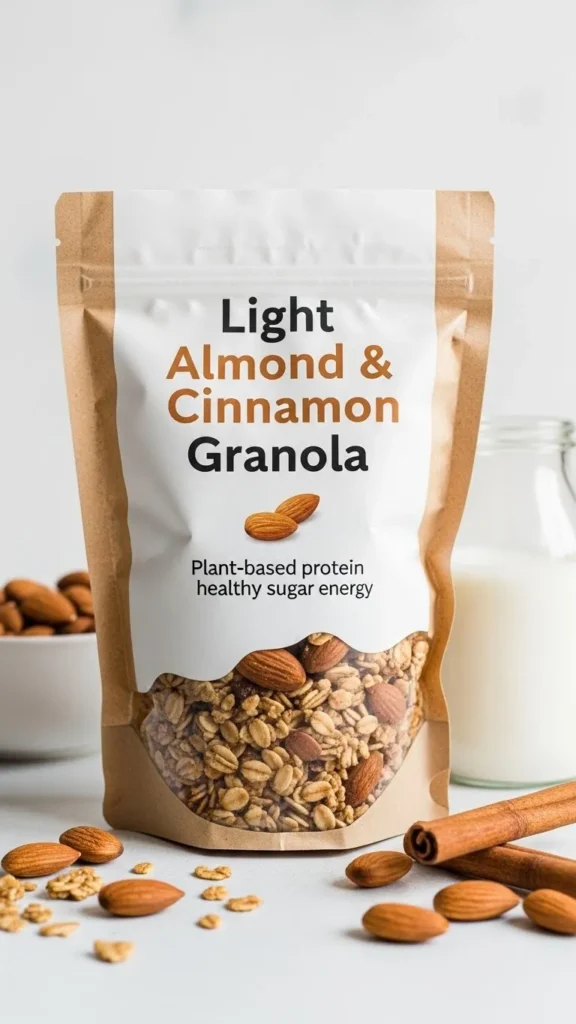 Granola de Almendras y Canela Ligera