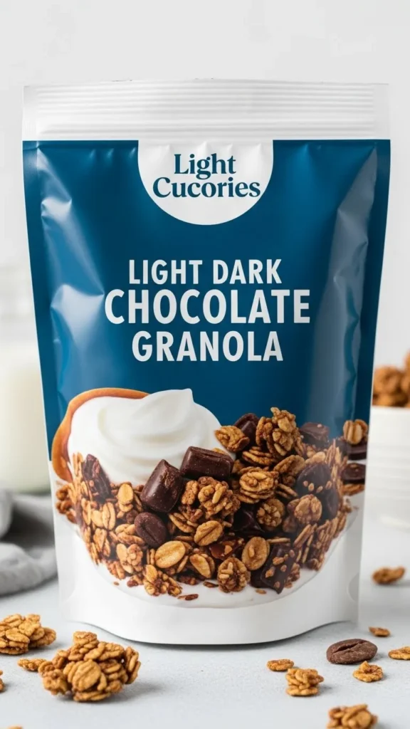 Granola de Chocolate Negro Light