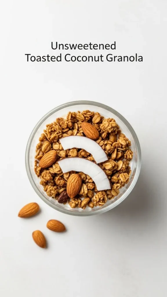 Granola de Coco Tostado Sin Azúcar