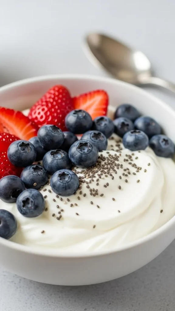 Greek Yogurt Berry Protein Bowl