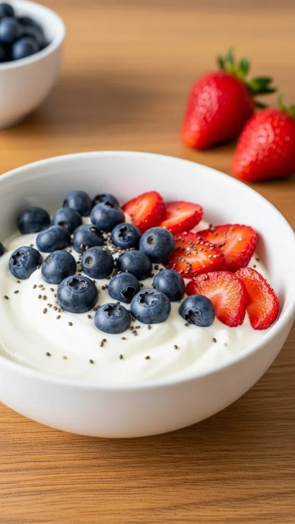 Greek Yogurt with Berries