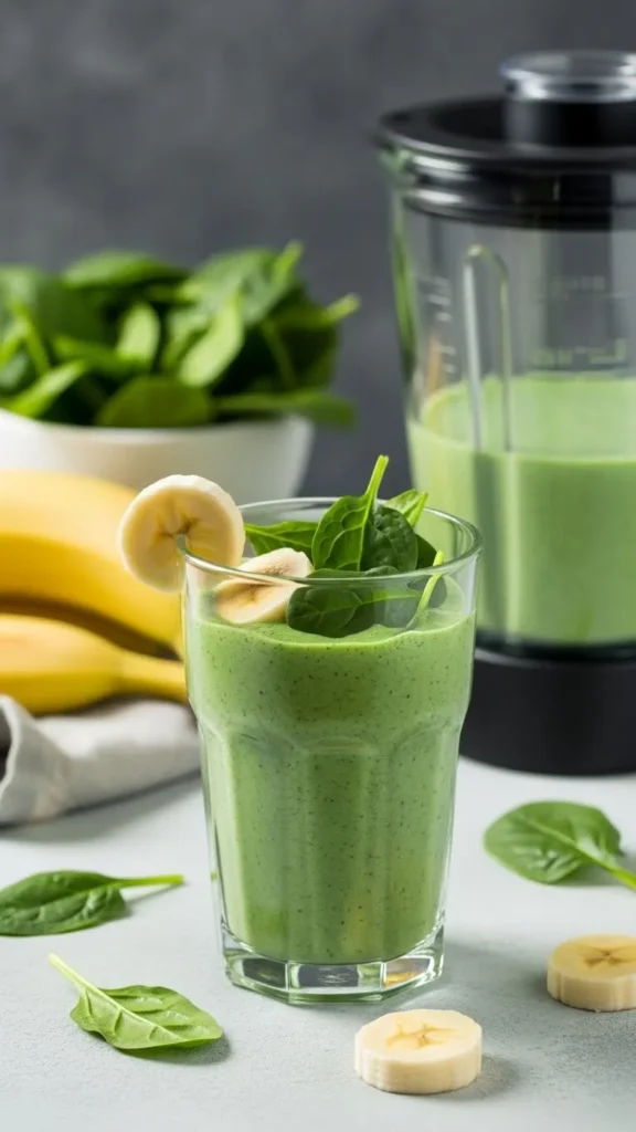 Green Spinach Protein Shake