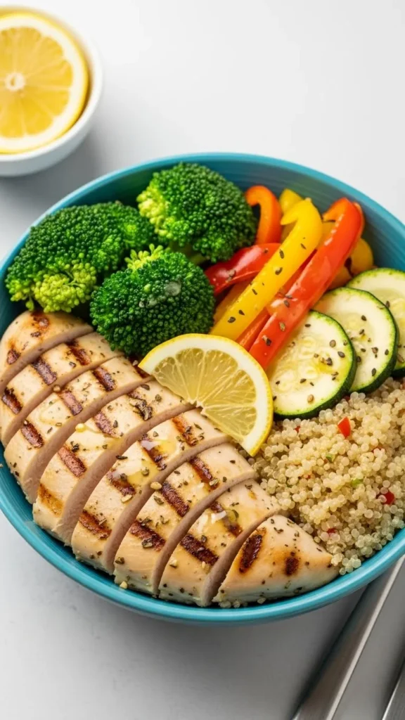 Grilled Chicken & Veggie Power Bowl