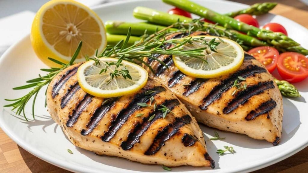 Grilled Lemon Herb Chicken