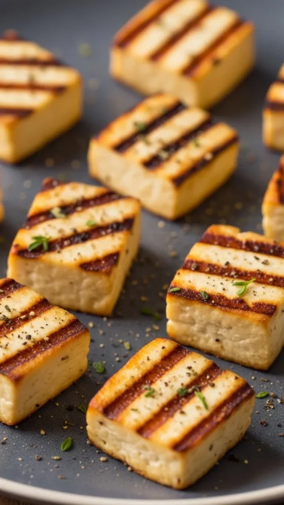Grilled Paneer Cubes