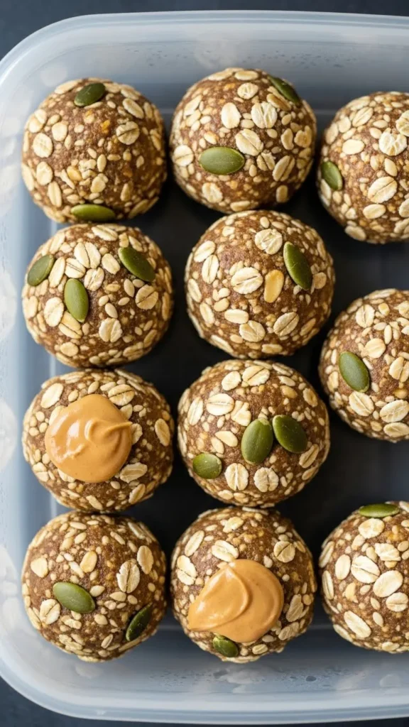 Homemade Oat Energy Balls