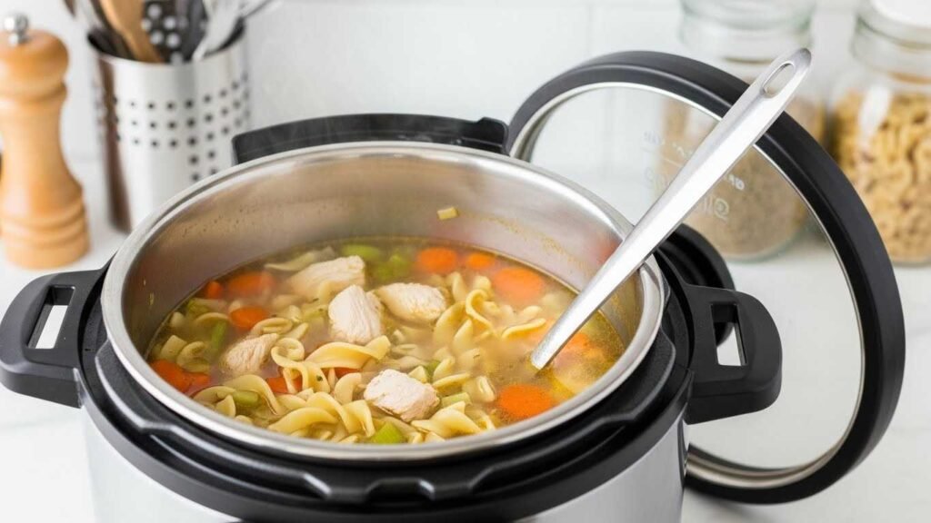 Instant Pot Chicken Noodle Soup