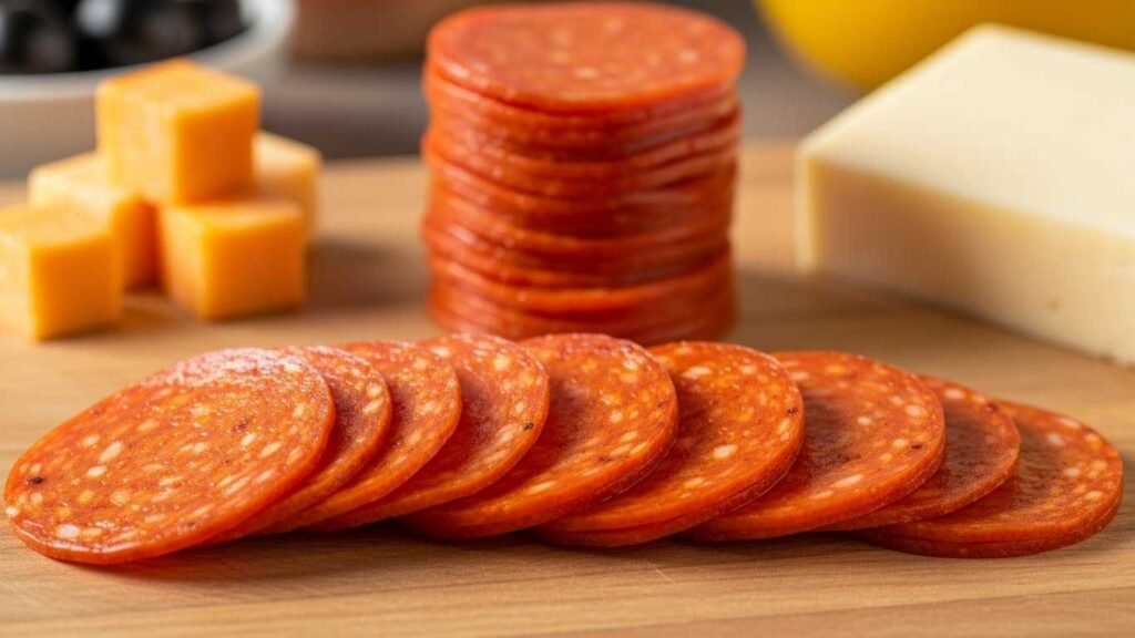 Keto Pepperoni Slices