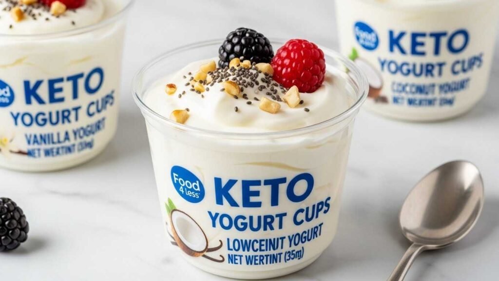 Keto Yogurt Cups