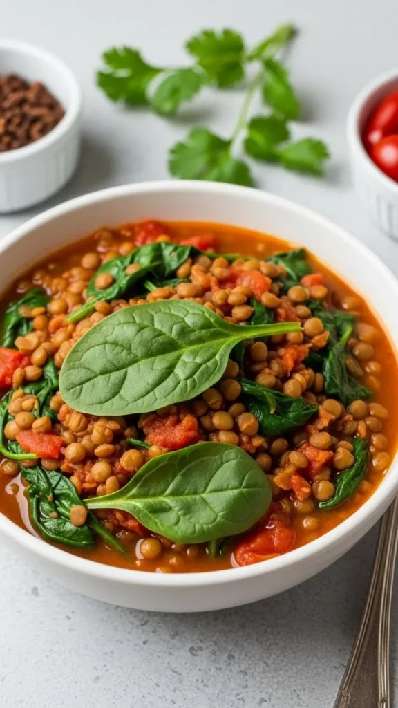 Lentil & Spinach Protein Curry