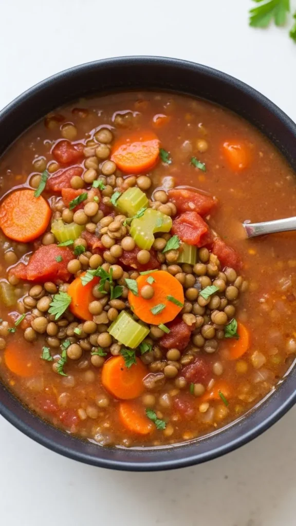 Lentil & Vegetable Protein Soup