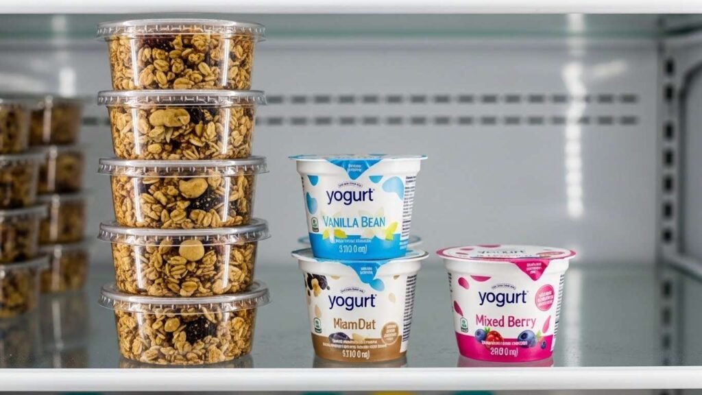 Low-Calorie Granola Cups