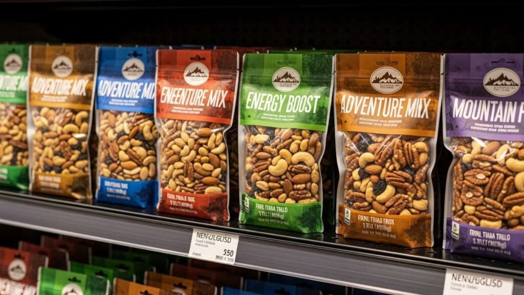 Low-Calorie Trail Mix Packs
