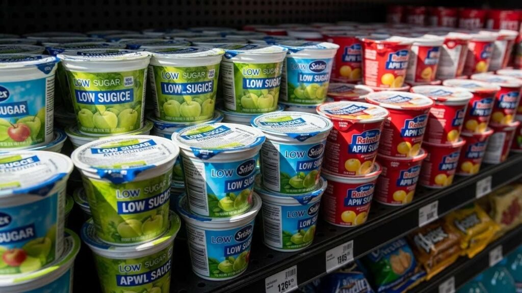 Low-Sugar Applesauce Cups